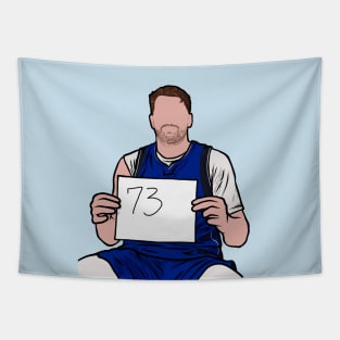 Luka Doncic 73 Points Tapestry