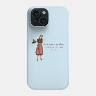 Retro 1950s Housewife - Kitchen Disaster Phone Case