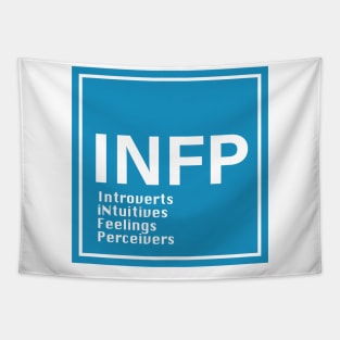 MBTI, INFP 16 Personalities , blue Tapestry