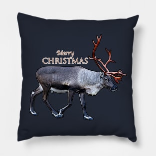 Santa Claus Reindeer Pillow