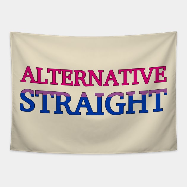 Alternative Straight (Bi Pride Colors) Tapestry by dikleyt