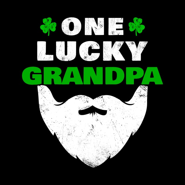 One Lucky Grandpa - Sant Patrick Day Gift by Yasna