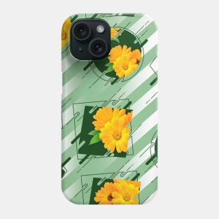 Yellow flowers Phone Case