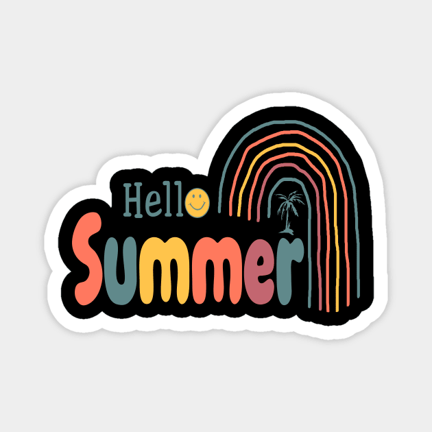 Hello Summer Magnet by studio.artslap