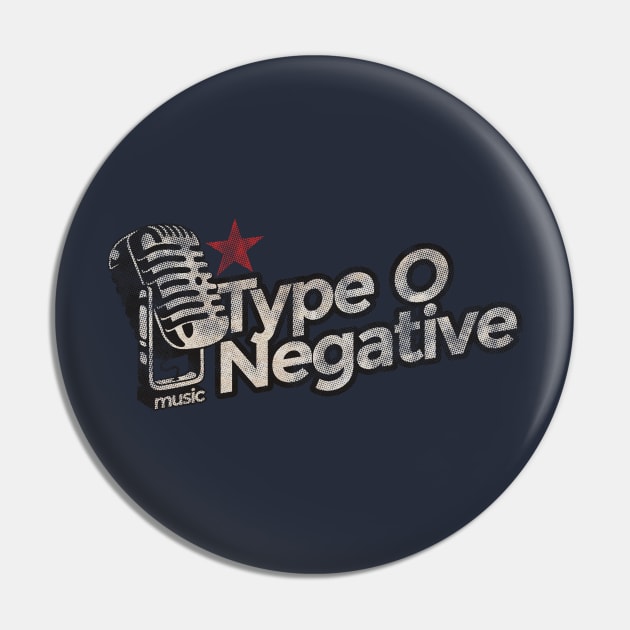 Type O Negative Vintage Pin by G-THE BOX