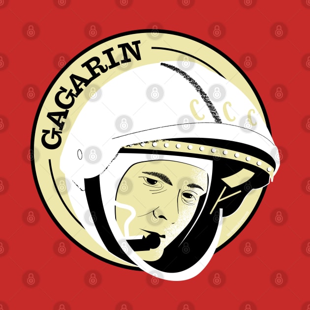 Yuri Gagarin by monkeyminion