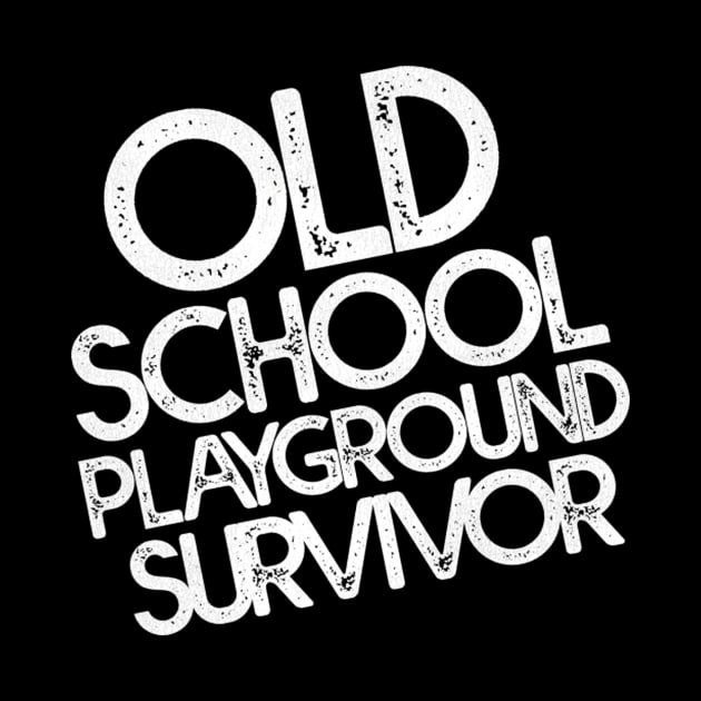 Old School Playground Survivor by linenativ