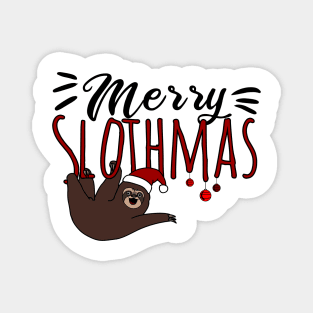 Merry Slothmas Magnet