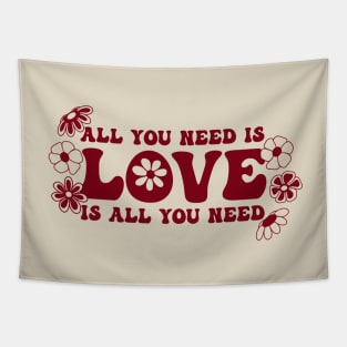 All You Need is Love | Artwork by Julia Healy Tapestry