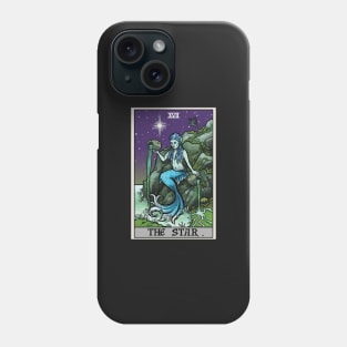 The Star Tarot Card Terror Tarot Edition - Siren Halloween Mermaid Phone Case