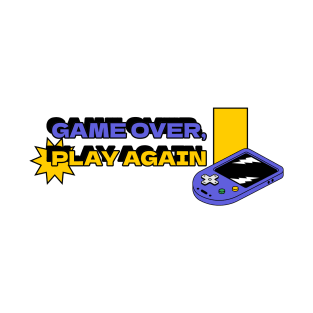 Game Over Play Again Gaming T-Shirt