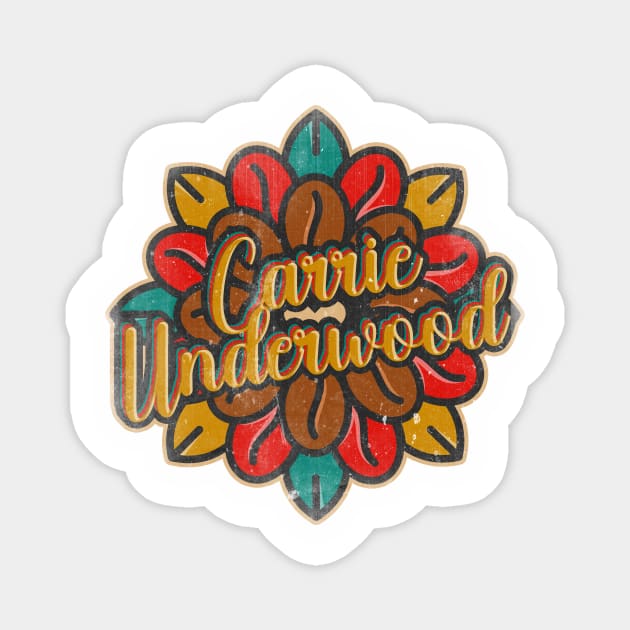 Carrie Underwood Coffee Magnet by Testeemoney Artshop