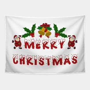 Merry Christmas Tapestry