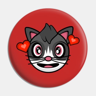 Lovestruck Cat Amanda Pin