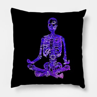 UV Skeleton Pillow