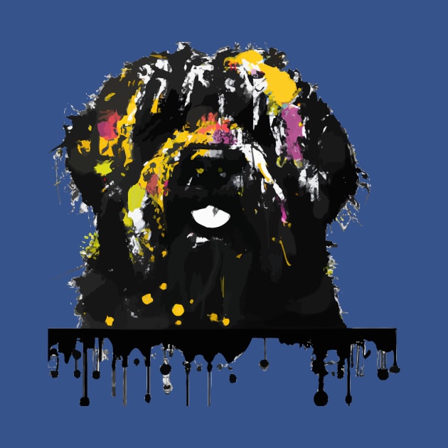 Black Russian Terrier Dog by Furrban