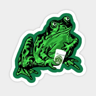 Lispe Frog with Coffee Magnet