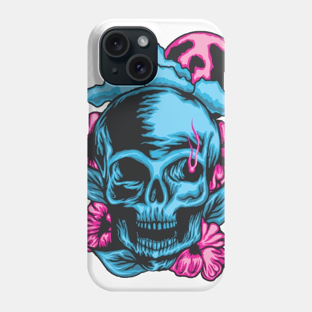 skull Phone Case by teryscool_15