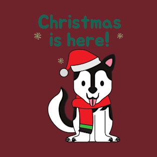 Dog Merry Xmas Funny Gift T-Shirt