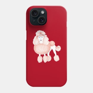 Weird poodles - Ginger dye Phone Case