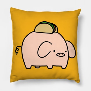 Taco Pig Pillow