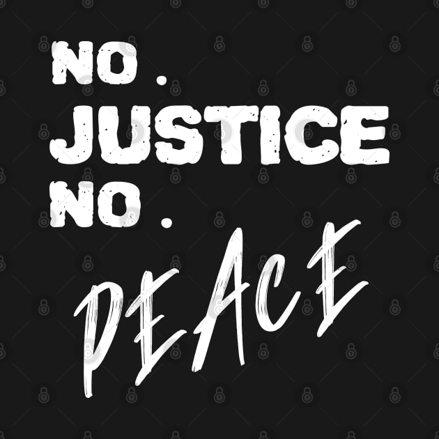 No justice no peace by zostore