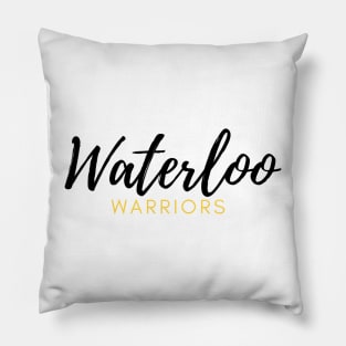 Waterloo Warriors Pillow