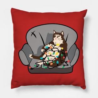 Cats Christmas Pillow