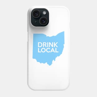 Ohio Drink Local OH Blue Phone Case