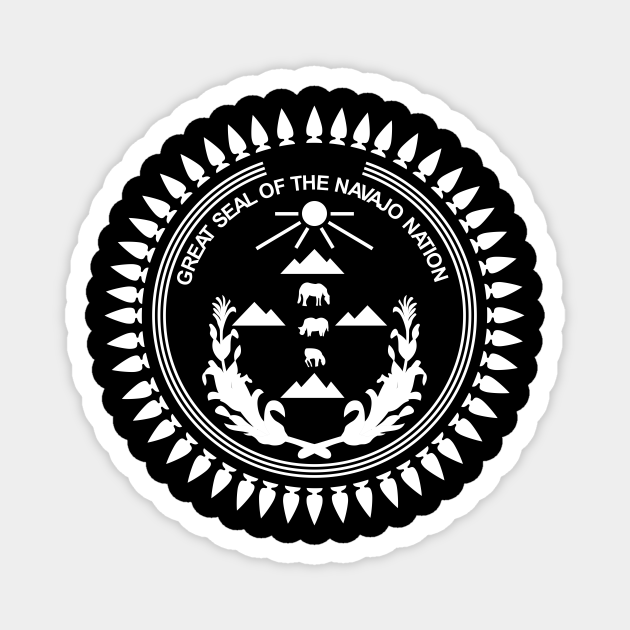 Great Seal Of Navajo Nation Navajo Nation Magnet Teepublic 1676