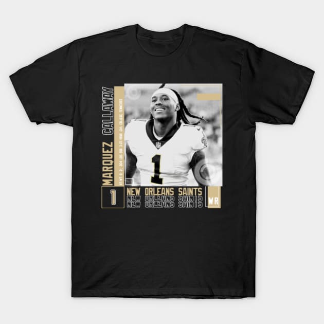 Rinkha Marquez Callaway Football Edit Tapestries Saints T-Shirt