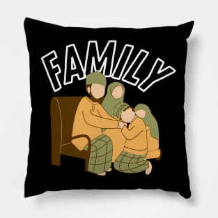 MUSLIM FAMILY Pillow