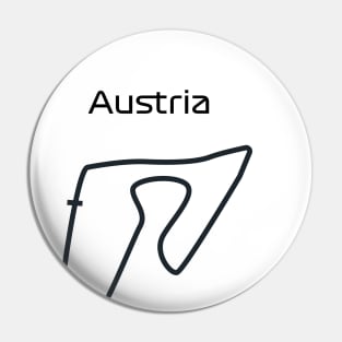 F1 austria track design Pin