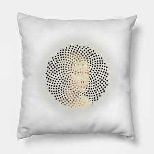 Optical Illusions - Lady with an Ermine Pillow