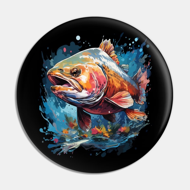 Trout Rainbow Pin by JH Mart