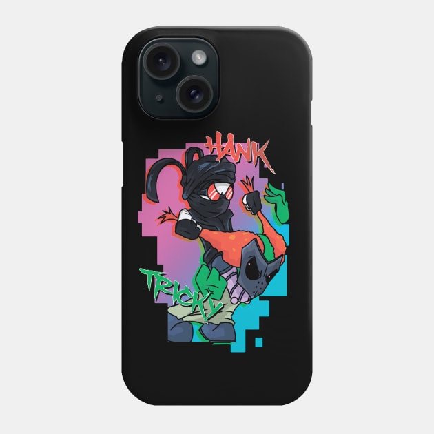 fnf mc hank and tricky graffiti Phone Case by Renovich