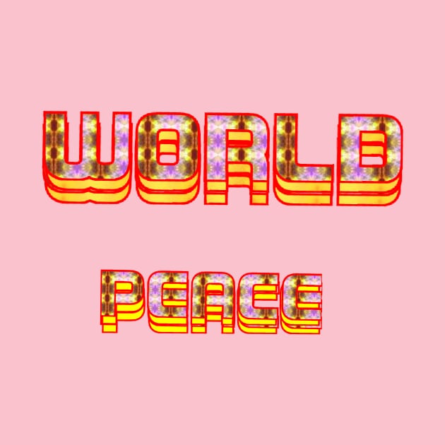 world peace art designs. by Dilhani