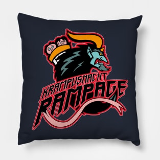 Krampusnacht Rampage Pillow