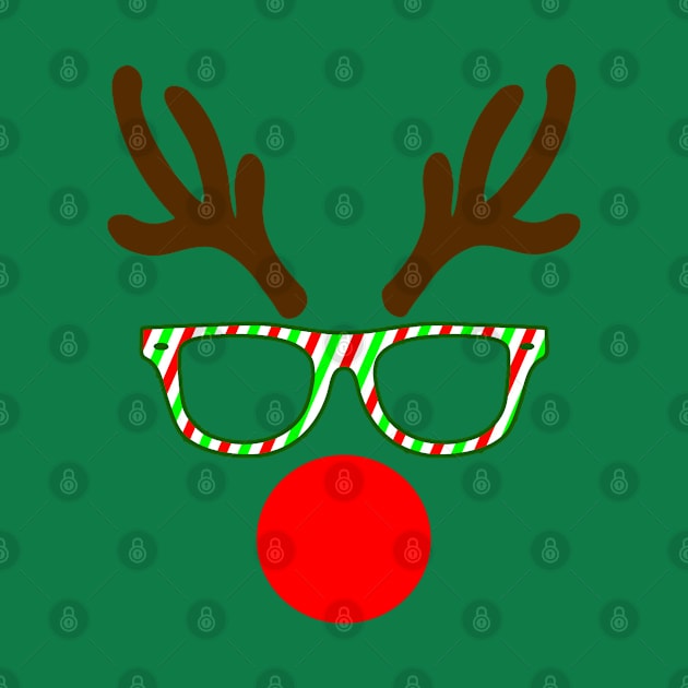 Hipster Reindeer by HilariousDelusions