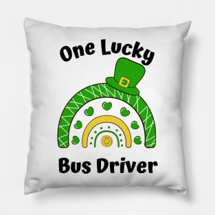 One Lucky Bus Driver Pillow