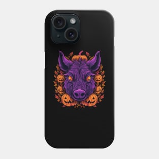 Wild Boar Halloween Phone Case