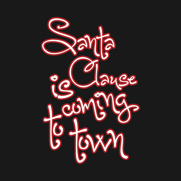 Christmas: Santa Clause is coming to town by nektarinchen