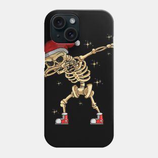 Skeleton santa Phone Case