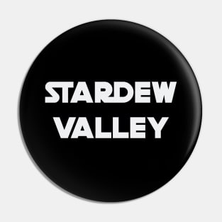 Stardew Valley S t a rwars inspired logo Pin