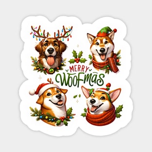 Tis The Woofmas Magnet