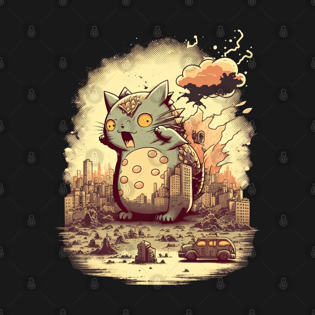 Beautiful disaster. Catzilla! by JayD World