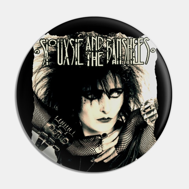 80s Siouxsie Pin by Pop Fan Shop