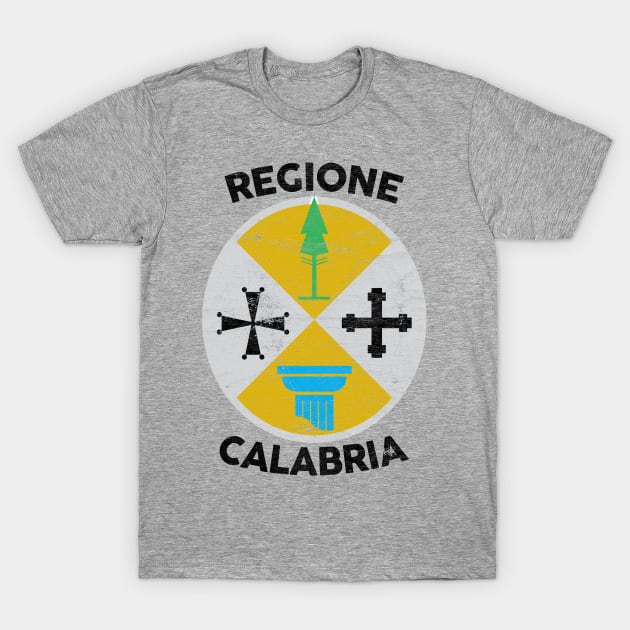 Calabria Italia T-Shirt - Retro Calabria Italy Tee Shirt Calabria Italia T-Shirt - Retro Calabria Italy Tee Shirt