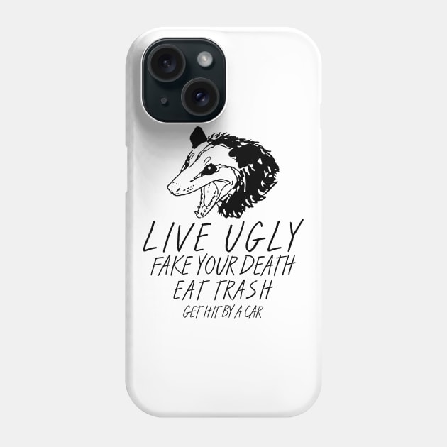 OPOSSUM QUOTES Phone Case by giovanniiiii