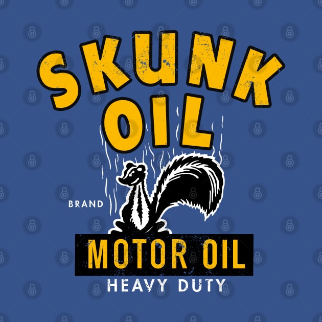 Vintage Skunk Oil Motor Oil by StudioPM71